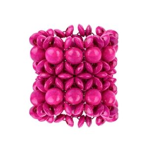 Island Mixer Pink Bracelet Wooden Fashion Jewelry Paparazzi